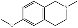 6-methoxy-2-methyl-1,2,3,4-tetrahydroisoquinoline Structure