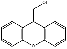 9H-XANTHENE-9-METHANOL Structure