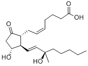 15(R)-15-METHYL PROSTAGLANDIN E2 Structure