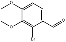 2-BROMO-3,4-DIMETHOXYBENZALDEHYDE Structure