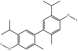 THYMOL IODIDE Structure