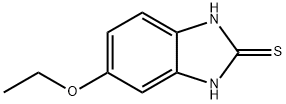 5-ETHOXY-2-MERCAPTOBENZIMIDAZOLE Structure