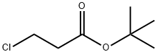 T-BUTYL 3-CHLOROPROPANOATE Structure