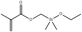 (METHACRYLOXYMETHYL)DIMETHYLETHOXYSILANE Structure