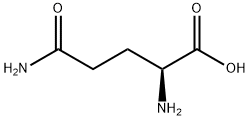 L-Glutamine Structure