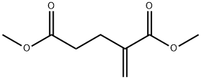 2-METHYLENE-PENTANEDIOIC ACID DIMETHYL ESTER Structure