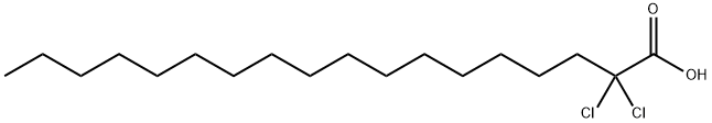 2,2-DICHLOROOCTADECANOIC ACID Structure