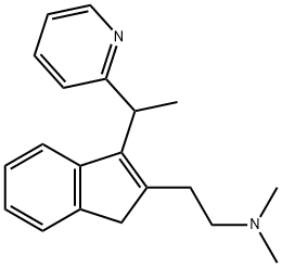 DIMETHINDENE Structure