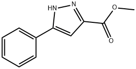 5-PHENYL-1H-PYRAZOLE-3-CARBOXYLIC ACID METHYL ESTER Structure