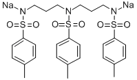 N,N',N"-TRI-P-TOSYL-3,3'-*IMINOBISPROPYL AMINE DISOD Structure