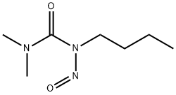 1-butyl-3,3-dimethyl-1-nitrosourea Structure