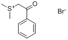 DIMETHYL PHENACYL SULFONIUM BROMIDE Structure