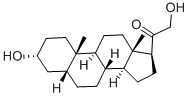 TETRAHYDRODEOXYCORTICOSTERONE Structure