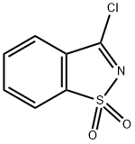 3-Chloro-benzo[d]isothiazole 1,1-dioxide Structure