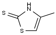 4-methylthiazole-2(3H)-thione Structure