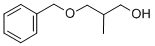 3-BENZYLOXY-2-METHYL-1-PROPANOL Structure