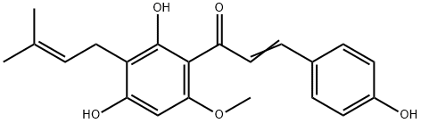 XANTHOHUMOL Structure