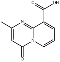 2-METHYL-4-OXO-4H-PYRIDO[1,2-A]PYRIMIDINE-9-CARBOXYLIC ACID Structure