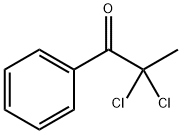 ALPHA,ALPHA-DICHLOROPROPIOPHENONE Structure