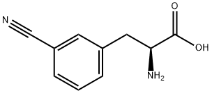 L-3-Cyanophenylalanine Structure