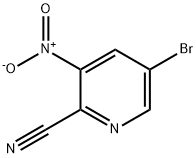 5-Bromo-3-nitropyridine-2-carbonitrile Structure