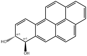 TRANS-7,8-DIHYDROXY-7,8-DIHYDRO-BENZO(A)PYRENE Structure