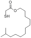 ACETIC ACID, MERCAPTO-, ISOTRIDECYLESTER Structure