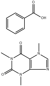 CAFFEINE BENZOATE Structure