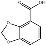 1,3-BENZODIOXOLE-4-CARBOXYLIC ACID Structure