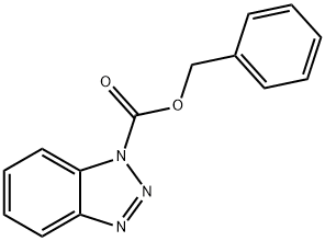 1-(BENZYLOXYCARBONYL)BENZOTRIAZOLE Structure