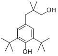 3,5-BIS(1,1-DIMETHYLETHYL)-4-HYDROXY-B,B-DIMETHYL-BENZENEPROPANOL Structure