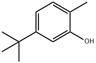 5-TERT-BUTYL-2-METHYLPHENOL Structure