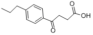 4-OXO-4-(4-PROPYLPHENYL)BUTANOIC ACID Structure