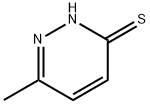 3-MERCAPTO-6-METHYLPYRIDAZINE Structure