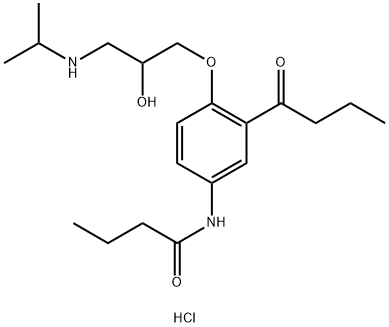 57898-71-2 rac 3-Deacetyl-3-butanoyl Acebutolol Hydrochloride