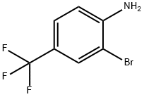 2-Bromo-4-(trifluoromethyl)aniline Structure