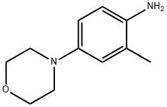 2-methyl-4-morpholin-4-ylaniline Structure