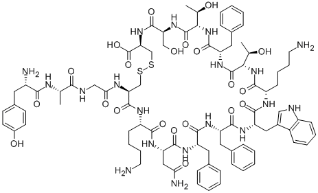 58100-03-1 TYR-ALA-GLY-CYS-LYS-ASN-PHE-PHE-TRP-LYS-THR-PHE-THR-SER-CYS