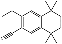 3-ETHYL-5,5,8,8-TETRAMETHYL-5,6,7,8-TETRAHYDRO-NAPHTHALENE-2-CARBONITRILE Structure