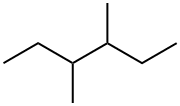 3,4-DIMETHYLHEXANE Structure