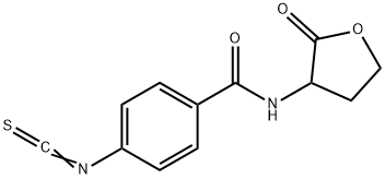 4-ISOTHIOCYANATOBENZOYL-DL-HOMOSERINE LACTONE Structure