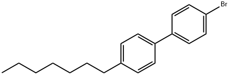 4-BROMO-4'-N-HEPTYLBIPHENYL Structure