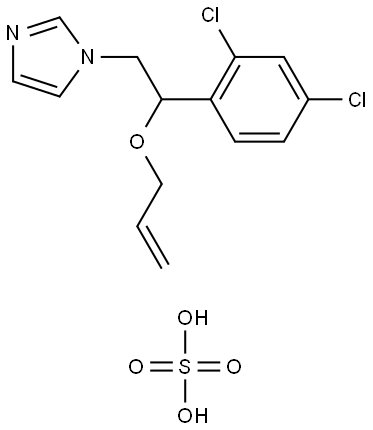 Imazalil sulfate Structure