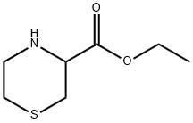 ETHYL THIOMORPHOLINE-3-CARBOXYLATE Structure