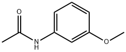 3'-METHOXYACETANILIDE Structure