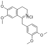 5884-22-0 1-(3,4-dimethoxybenzyl)-3,4-dihydro-6,7-dimethoxyisoquinolinium chloride