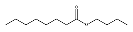 BUTYL CAPRYLATE Structure