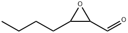 2,3-EPOXYHEPTANAL Structure