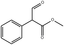 Methyl a-formylphenylacetate Structure