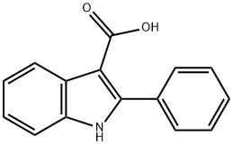 2-phenyl-1H-indole-3-carboxylic acid Structure